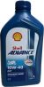 SHELL Advance 4т AX7 10W40 1л моторное масло