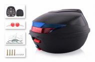 Кофр 54L 410*410*320mm #K30/2057 'LIPAI' (черный c паттерном, переносной, мягк